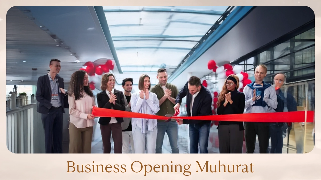Business Opening Muhurat